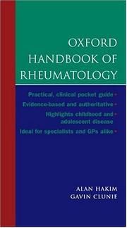 Cover of: Oxford Handbook of Rheumatology (Oxford Handbooks)