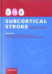 Cover of: Subcortical Stroke (Oxford Medical Publications)