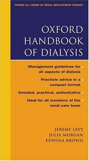 Cover of: Oxford Handbook of Dialysis (Oxford Medical Publications)