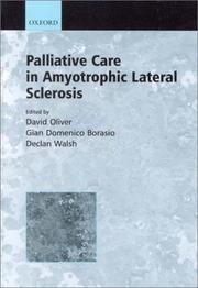 Cover of: Palliative Care in Amyotrophic Lateral Sclerosis (Motor Neuron Disease)