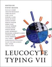 Cover of: Leucocyte typing VII: white cell differentiation antigens : proceedings of the Seventh International Workshop and Conference held in Harrogate, United Kindom