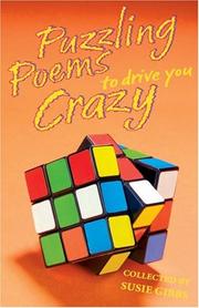 Cover of: Puzzling Poems to Drive You Crazy