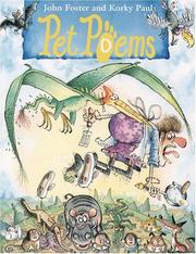 Cover of: Pet poems