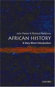 Cover of: African History | John Parker