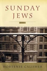 Cover of: Sunday Jews by Hortense Calisher