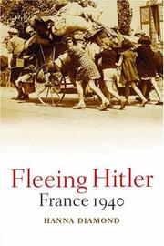 Cover of: Fleeing Hitler by Hanna Diamond