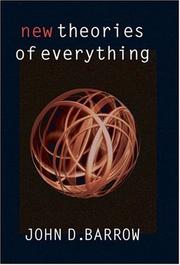 Cover of: New Theories of Everything