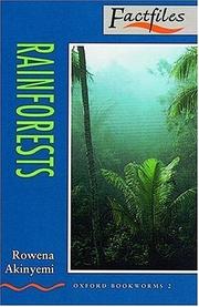 Cover of: Rainforests