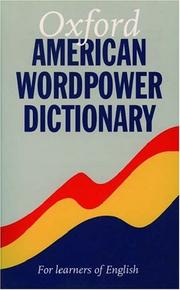 Cover of: American wordpower dictionary by edited by Ruth Urbom.