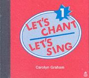 Cover of: Let's Chant, Let's Sing CD 1: CD 1 (Let's Chant, Let's Sing)