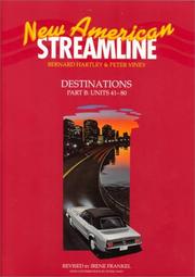 Cover of: New American Streamline Destinations - Advanced by Bernard Hartley, Peter Viney