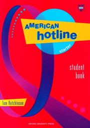 Cover of: American hotline starter student book