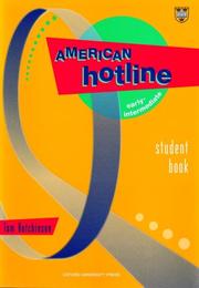 Cover of: American hotline early-intermediate student book