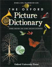 The Oxford picture dictionary by Norma Shapiro, Jayme Adelson-Goldstein