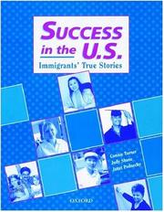 Cover of: Success in the US by Connie Turner, Corinne Turner, Judy Shane, Janet Podnecky, Corinne Turner, Judy Shane, Janet Podnecky