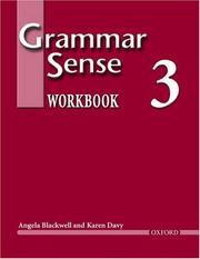 Cover of: Grammar Sense 3 (Workbook) (Grammar Sense)