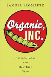 Cover of: Organic, inc. by Samuel Fromartz