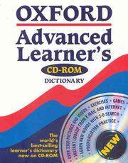 Cover of: Oxford Advanced Learner's Dictionary