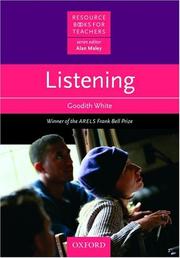 Cover of: Listening (Resource Books for Teachers)