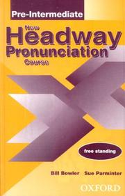 Cover of: New Headway Pronunciation Course (New Headway English Course)