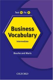Cover of: Test It, Fix It Business Vocabulary