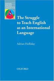 Cover of: Oxford Applied Linguistics by Adrian Holliday