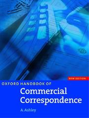 Cover of: Oxford Handbook of Commercial Correspondence (Elt)