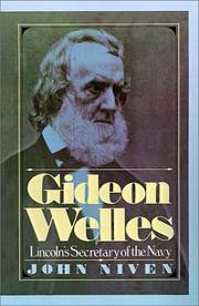 Gideon Welles by John Niven