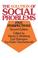 Cover of: The solution of social problems