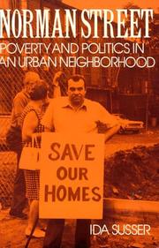 Cover of: Norman Street, poverty and politics in an urban neighborhood