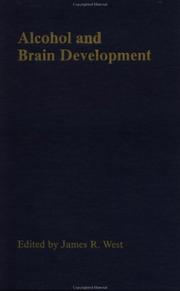 Cover of: Alcohol and brain development