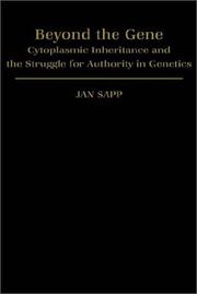 Beyond the gene by Jan Sapp