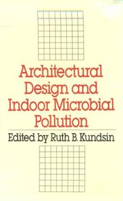 Cover of: Architectural design and indoor microbial pollution