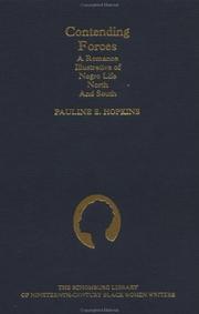 Contending forces by Pauline E. Hopkins, Pauline E. Hopkins