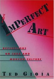 Cover of: imperfect art | Ted Gioia