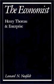 Cover of: The economist: Henry Thoreau and enterprise