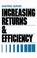 Cover of: Increasing returns and efficiency