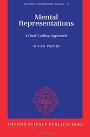 Mental Representations by Allan Paivio