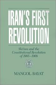 Cover of: Iran's first revolution by Mangol Bayat