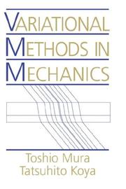 Cover of: Variational methods in mechanics