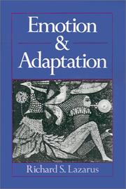 Cover of: Emotion and adaptation