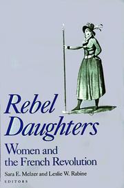 Cover of: Rebel daughters by edited by Sara E. Melzer, Leslie W. Rabine.