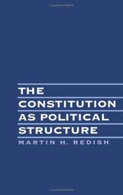 Cover of: The constitution as political structure