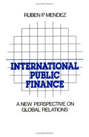 International public finance by Ruben P. Mendez