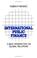 Cover of: International public finance