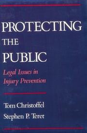 Cover of: Protecting the public by Tom Christoffel
