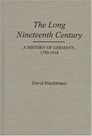 The long nineteenth century by David Blackbourn