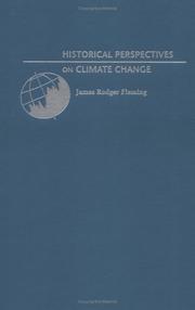 Cover of: Historical perspectives on climate change by James Rodger Fleming