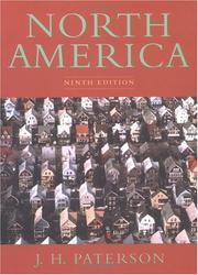 Cover of: North America | J. H. Paterson