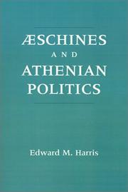 Cover of: Aeschines and Athenian politics